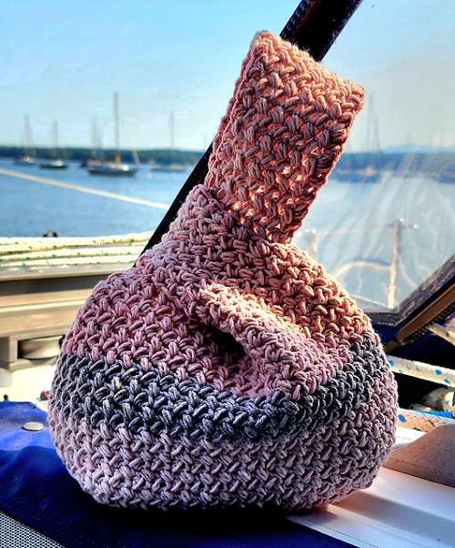 DIY Crochet Japanese Knot Bag Ideas