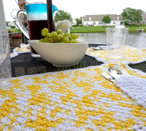 Easy and Cute Crochet Placemats 2