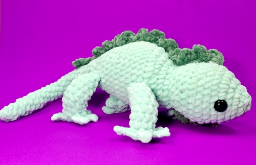 Crochet Iguana Amigurumi