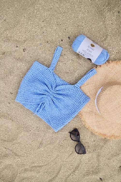 Stylish Summer Top Free Crochet Patterns1