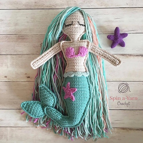 Ragdoll Mermaid Crochet Pattern