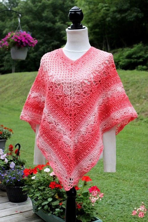 Crochet Multi Stitch Poncho