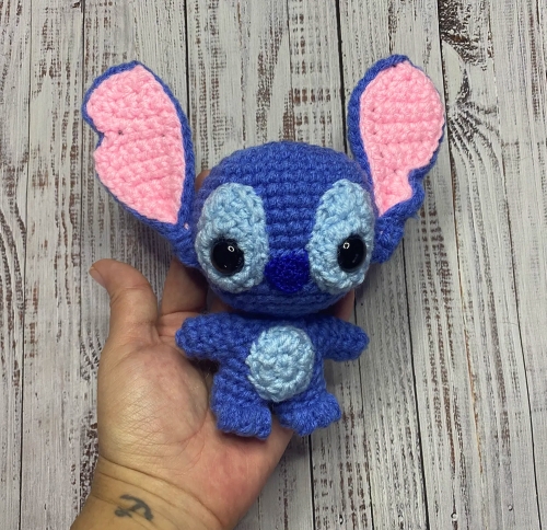 Stitch Amigurumi Free Crochet Pattern