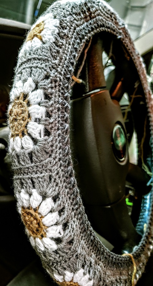 Crochet Steering Wheel Cover Free Patterns 2