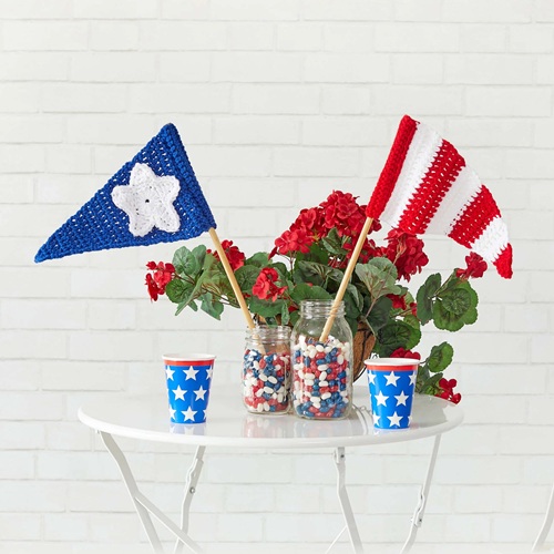 Crochet Parade Pennants Pattern