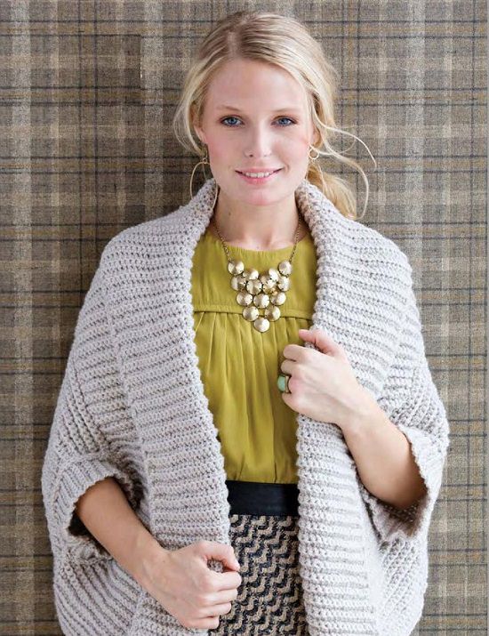 DIY Crochet Shrug 12