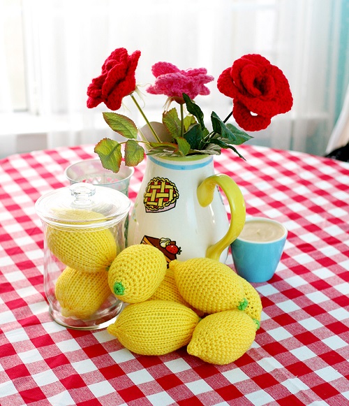 Lemon Stress Ball Crochet Pattern