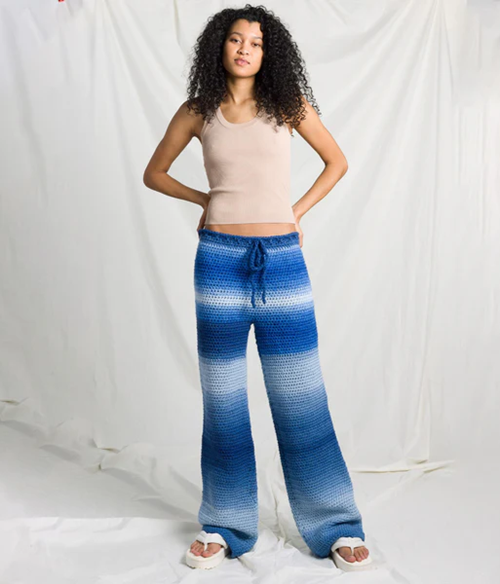 Crochet Women Long Pants Free Patterns 1