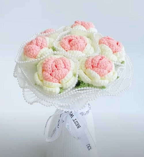 Free Crochet Flower Bouquet Patterns 9