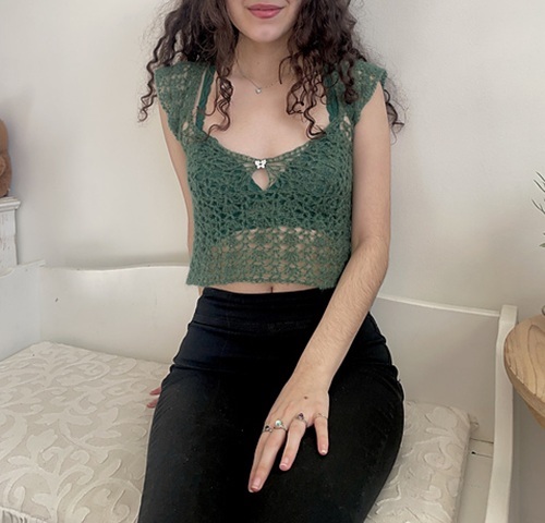 cute Crochet Babydoll Top Free Patterns 2