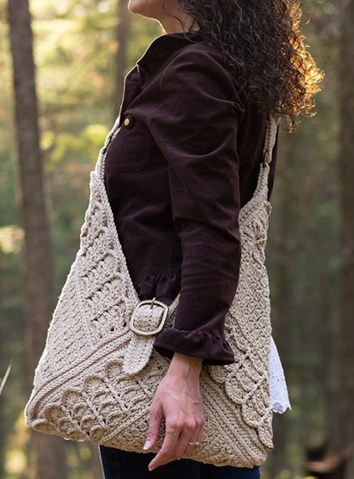 Crochet A Crossbody Bag From Squares