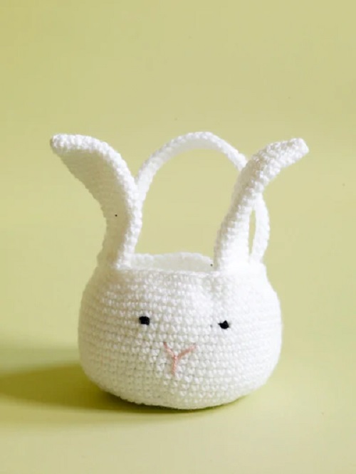 crochet easter basket 12