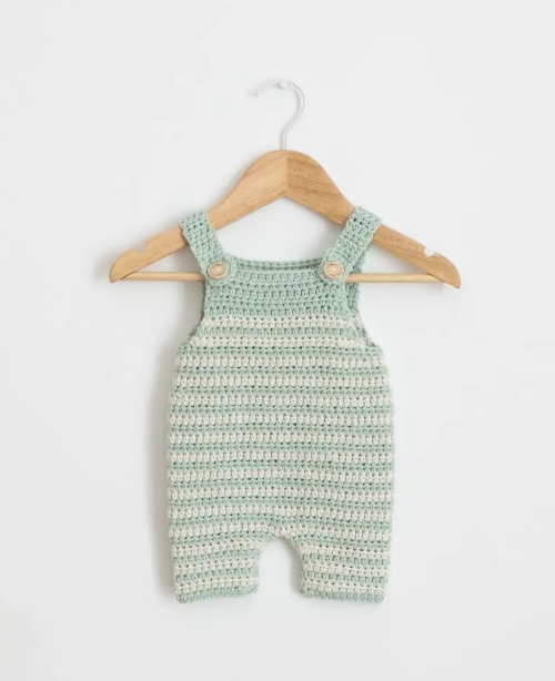 Crochet Baby Free Rompers 3