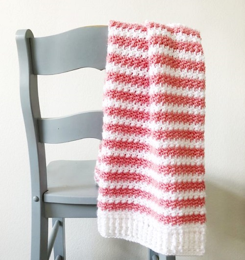DIY Strawberry Summer Crochet Blanket Ideas