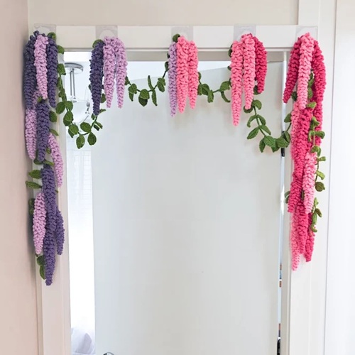 Crochet Sunflower Garland