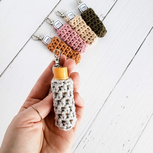 Lip Balm Holder Crochet Patterns 1