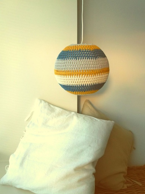 Easy Crochet Lampshade 1