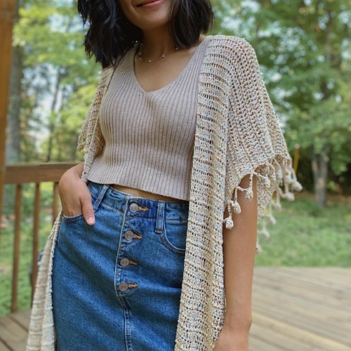 Crochet Kimono Cardigan Pattern