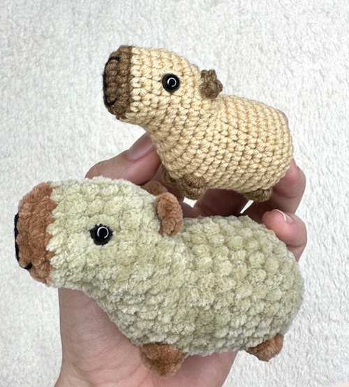 Capybara Free Crochet Pattern
