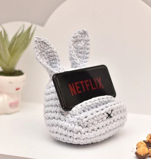 Phone Holder Free Crochet Patterns 3