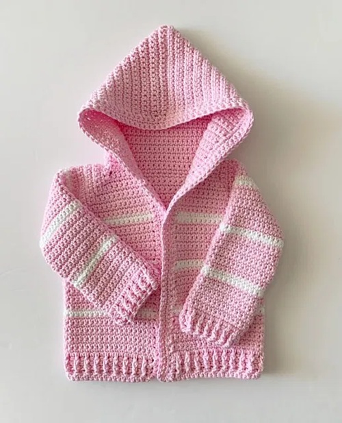 Crochet Baby Sweater Free Patterns