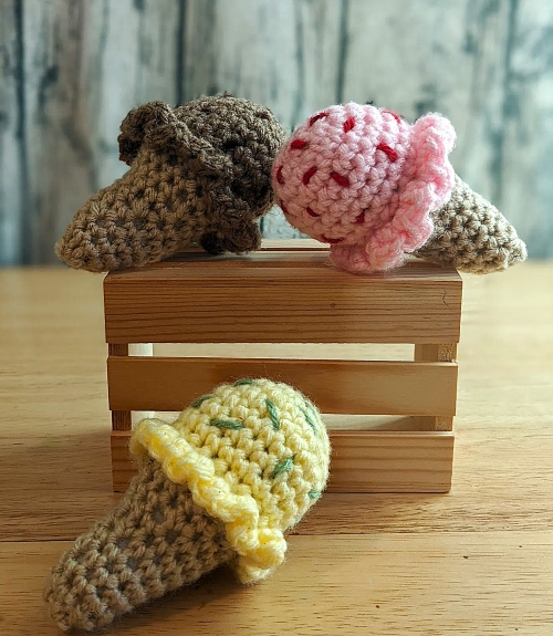 Catnip Ice Cream Cones