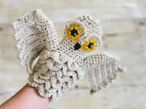 Crochet Owl Puppet