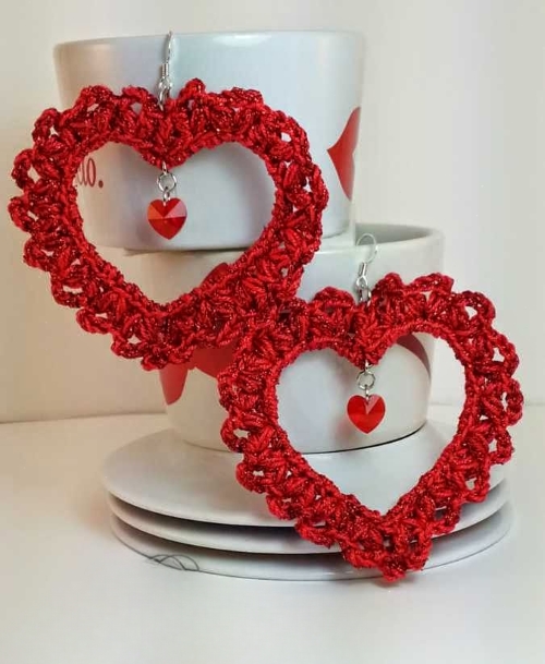 Crochet Valentine's Day Heart Pattern