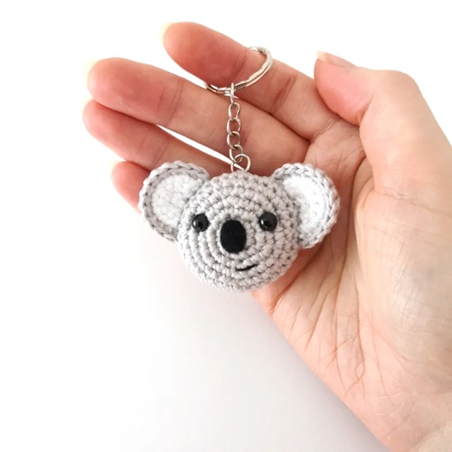 Koala Keychain Crochet Pattern