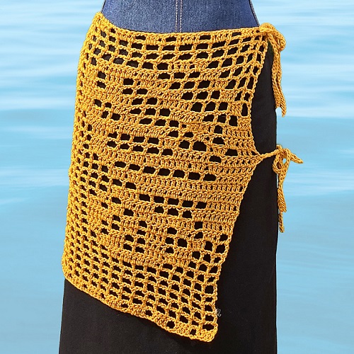 Crochet Butterfly Sarong