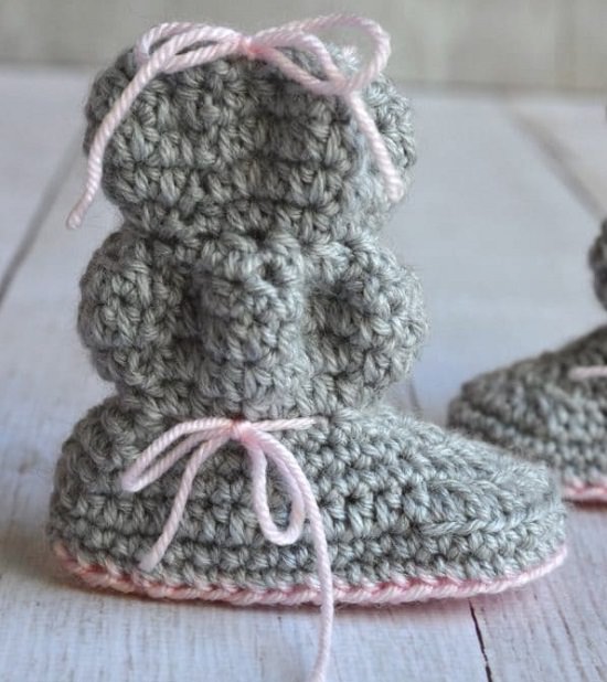 Baby Booties Crochet Patterns 14