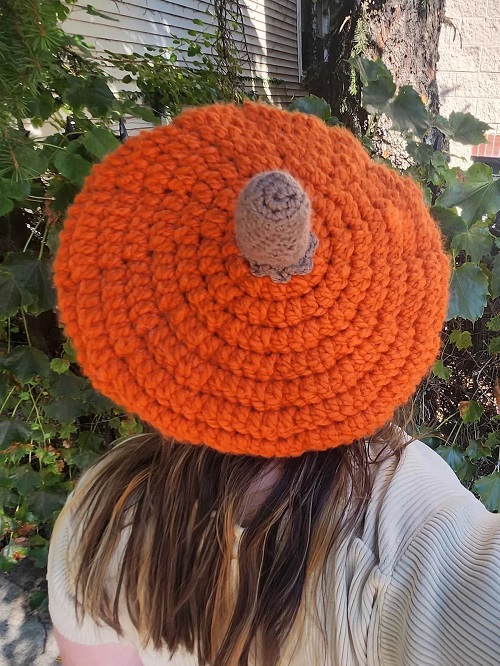 pumpkin beret