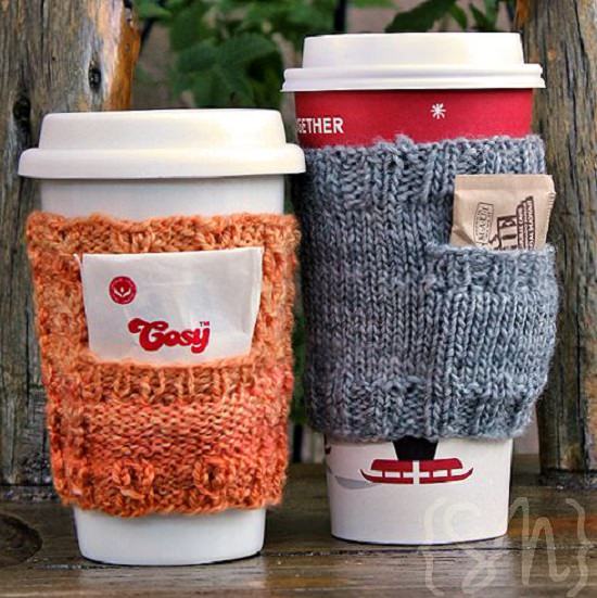 DIY Crochet Mug Cozy 7
