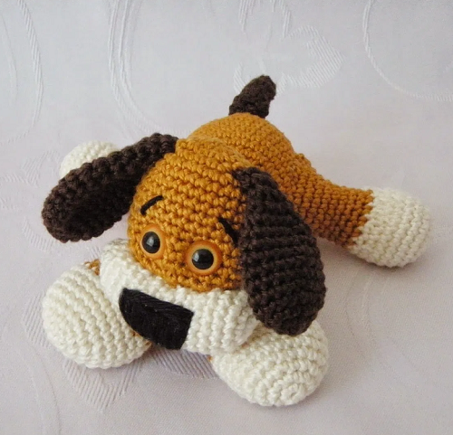 Crochet Stuffed Dog Free Patterns 5