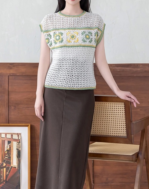 Long Summer Lace Cardigan