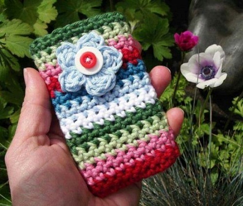 DIY Crochet Mobile Case Patterns for Beginners 15