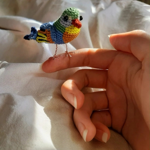 Amigurumi Japanese Nightingale