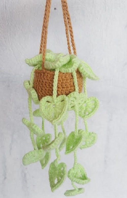 Crochet Hanging Plant Ideas and Patterns 3