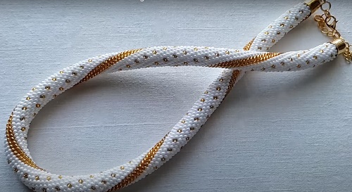 Free Crochet Beaded Necklace Patterns 7