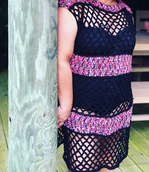 Easy Crochet Cover Up Dress Ideas