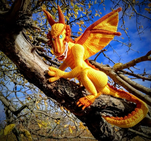 Cute Dragon Monster Amigurumi