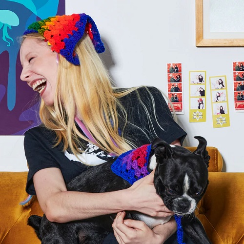 You & Pup Matching Crochet Kerchiefs Pattern