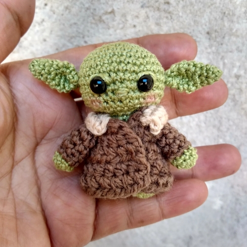 Baby Yoda Amigurumi Doll