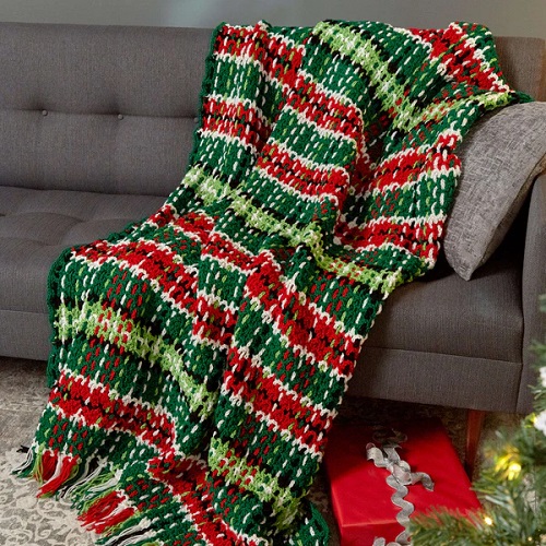 Christmas Blanket Free Crochet Patterns 2