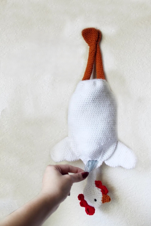 Chicken Plastic Bag Holder