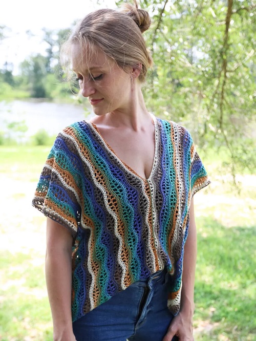 Beautiful Crochet Summer Top