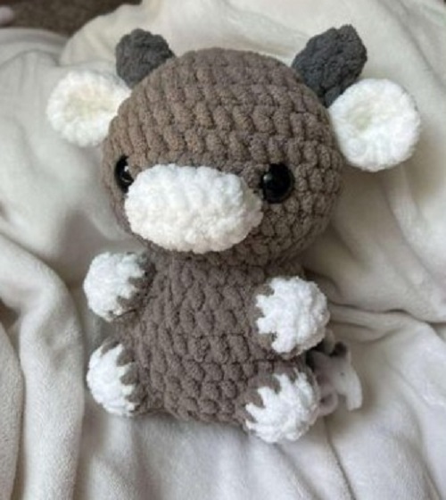 Crochet Strawberry Cow 6