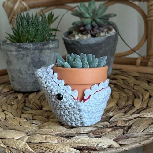 Easy and Cute Unique Shark Crochet Patterns 3
