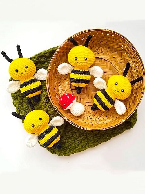 Crochet Bees Free Patterns 2