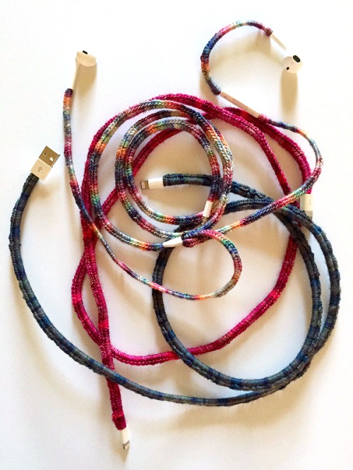 CROCHETED CORD COVERS